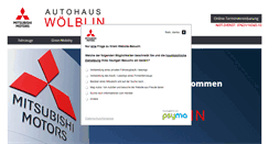 Desktop Screenshot of mitsubishi-loerrach.de